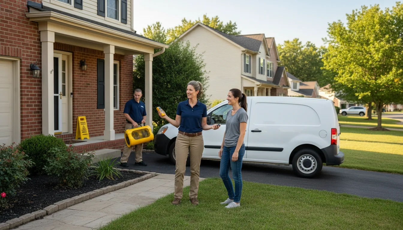 Water restoration image for Flood Water Cleanup, Removal And Restoration Services in Brant, MI